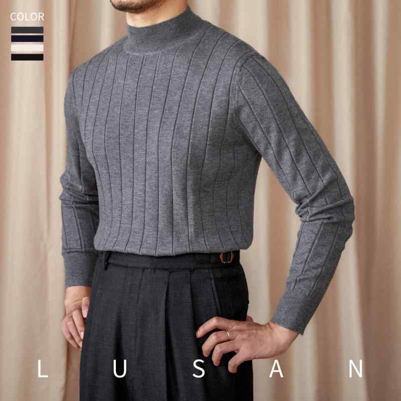 秋冬 コーデ メンズ 服 シンプル ファッション オシャレ 大人 かっこいい 大きいサイズ ストリート 紳士服 プルオーバー スリム ウール セーター レトロ 長袖 ハーフ タートルネック セーター