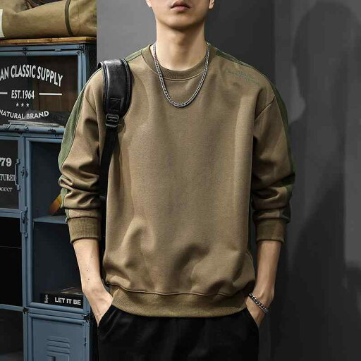 秋冬 コーデ メンズ 服 シンプル ファッション オシャレ 大人 かっこいい 大きいサイズ ストリート 紳士服 アメリカン ストリート カラー ブロック スウェット シャツ レトロ ラウンドネック 長袖 スポーツ カジュアル トップス 秋冬 コーデ メンズ 服 シンプル ファッション オシャレ 大人 かっこいい 大きいサイズ ストリート 紳士服 アメリカン ストリート カラー ブロック スウェット シャツ レトロ ラウンドネック 長袖 スポーツ カジュアル トップス