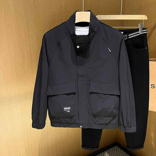 秋冬 コーデ メンズ 服 シンプル ファッション オシャレ 大人 かっこいい 大きいサイズ ストリート 紳士服 スタンドカラー ジャケット カジュアル シンプル ソリッドカラー ワークウェア 秋冬 コーデ メンズ 服 シンプル ファッション オシャレ 大人 かっこいい 大きいサイズ ストリート 紳士服 スタンドカラー ジャケット カジュアル シンプル ソリッドカラー ワークウェア