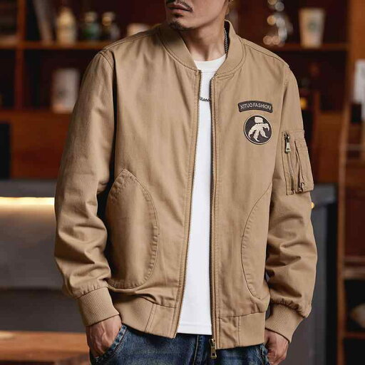 秋冬 コーデ メンズ 服 シンプル ファッション オシャレ 大人 かっこいい 大きいサイズ ストリート 紳士服 アメリカン MA 1 フライト ジャケット 綿 レトロ トップス 服 ワーク ジャケット 秋冬 コーデ メンズ 服 シンプル ファッション オシャレ 大人 かっこいい 大きいサイズ ストリート 紳士服 アメリカン MA 1 フライト ジャケット 綿 レトロ トップス 服 ワーク ジャケット