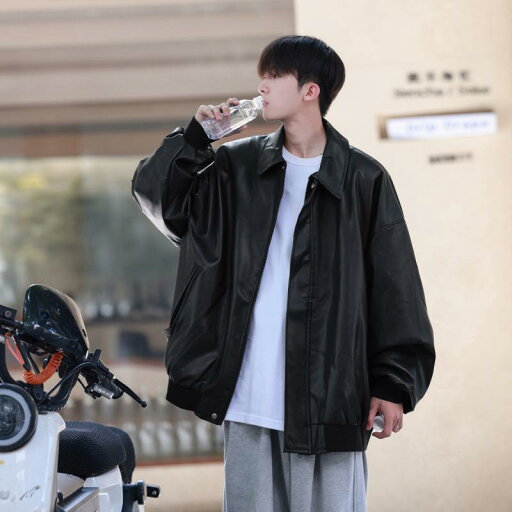 秋冬 コーデ メンズ 服 シンプル ファッション オシャレ 大人 かっこいい 大きいサイズ ストリート 紳士服 ハイエンド PU エコ レザー ジャケット アメリカン レトロ ゆったり 厚手 秋冬 コーデ メンズ 服 シンプル ファッション オシャレ 大人 かっこいい 大きいサイズ ストリート 紳士服 ハイエンド PU エコ レザー ジャケット アメリカン レトロ ゆったり 厚手