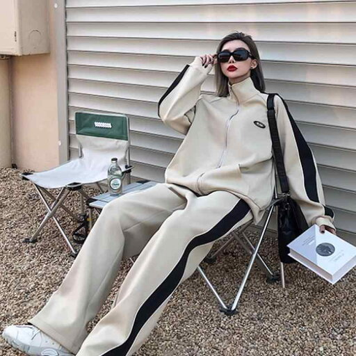 秋服 コーデ レディース ファッション オシャレ カワイイ シンプル 大人カワイイ 大きいサイズ シック スポーツ カジュアル スタンドカラー カーディガン トレーナー スーツ ゆったり 韓国スタイル 2点 セット 秋服 コーデ レディース ファッション オシャレ カワイイ シンプル 大人カワイイ 大きいサイズ シック スポーツ カジュアル スタンドカラー カーディガン トレーナー スーツ ゆったり 韓国スタイル 2点 セット