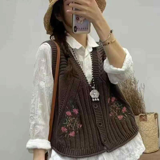 秋冬 コーデ レディース ファッション オシャレ 服 カワイイ シンプル 大人カワイイ 大きいサイズ カーディガン ベスト ニット レトロ ノースリーブ ベスト 秋冬 コーデ レディース ファッション オシャレ 服 カワイイ シンプル 大人カワイイ 大きいサイズ カーディガン ベスト ニット レトロ ノースリーブ ベスト