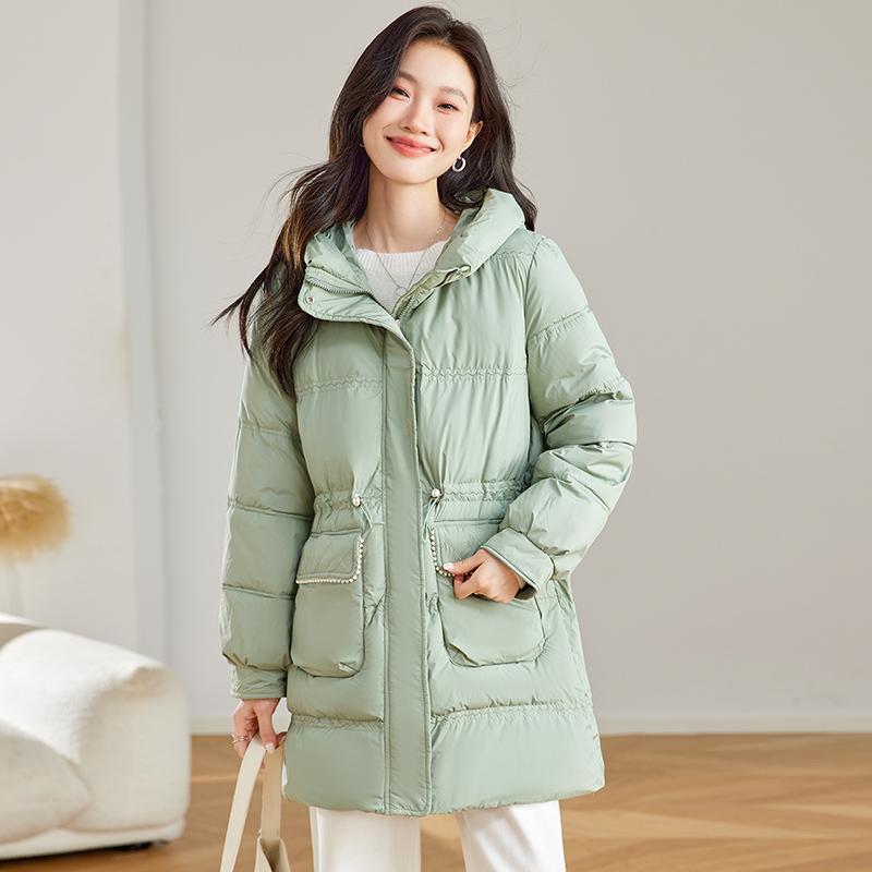 秋冬 コーデ レディース ファッション オシャレ 服 カワイイ シンプル 大人カワイイ 大きいサイズ ダウ..