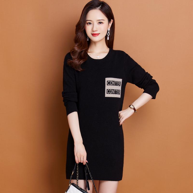 秋冬 コーデ レディース ファッション オシャレ 服 カワイイ シンプル 大人カワイイ 大きいサイズ コート ミドル丈 セーター スカート ロー ネック カーディガン ゆったり レイヤリング ニット