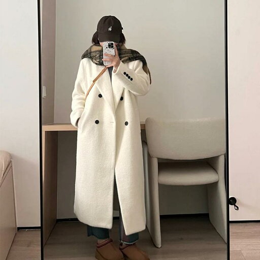 秋冬 コーデ レディース ファッション オシャレ 服 カワイイ シンプル 大人カワイイ 大きいサイズ 白 ウール コート ミディアム ロング 秋冬 コーデ レディース ファッション オシャレ 服 カワイイ シンプル 大人カワイイ 大きいサイズ 白 ウール コート ミディアム ロング
