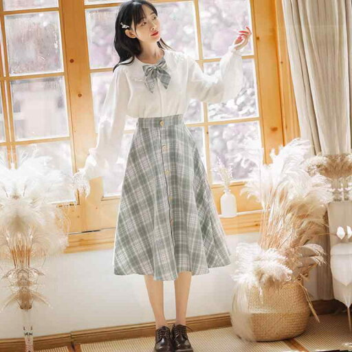 秋冬 コーデ レディース ファッション オシャレ 服 カワイイ シンプル 大人カワイイ 大きいサイズ フレンチ レトロ チェック柄 ミドル丈 スカート アカデミー Aライン ツーピース スーツ 秋冬 コーデ レディース ファッション オシャレ 服 カワイイ シンプル 大人カワイイ 大きいサイズ フレンチ レトロ チェック柄 ミドル丈 スカート アカデミー Aライン ツーピース スーツ