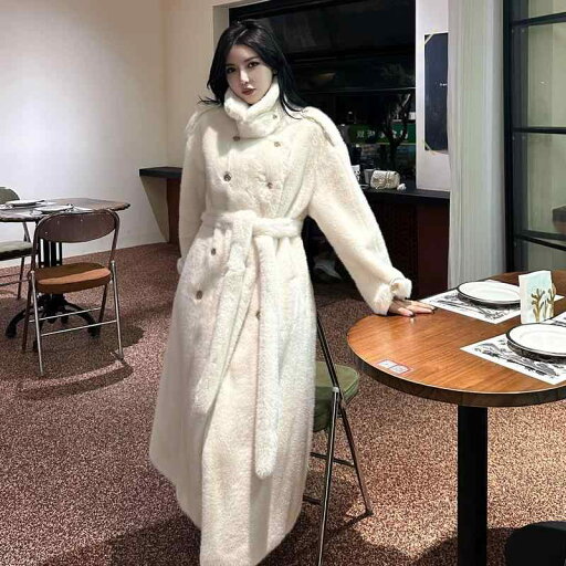 秋冬 コーデ レディース ファッション オシャレ 服 カワイイ シンプル 大人カワイイ 大きいサイズ ファー ワンピース コート ベルベット ロング ラムウール ファー コート 秋冬 コーデ レディース ファッション オシャレ 服 カワイイ シンプル 大人カワイイ 大きいサイズ ファー ワンピース コート ベルベット ロング ラムウール ファー コート