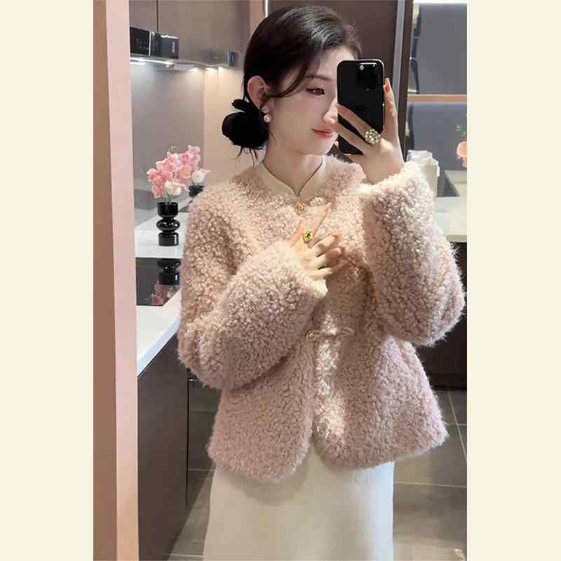 秋冬 コーデ レディース ファッション オシャレ 服 カワイイ シンプル 大人カワイイ 大きいサイズ 韓国スタイル 衣装 ハイエンド シック ピンク ジャケット スーツ スカート