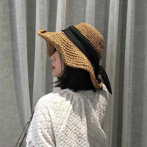 秋服 レディース ファッション オシャレ アイテム カワイイ シンプル 大人カワイイ ツバ付き リボン 麦わら帽子 日焼け防止 旅行 バイザー 海辺 バカンス バケーション ビーチ 秋服 レディース ファッション オシャレ アイテム カワイイ シンプル 大人カワイイ ツバ付き リボン 麦わら帽子 日焼け防止 旅行 バイザー 海辺 バカンス バケーション ビーチ