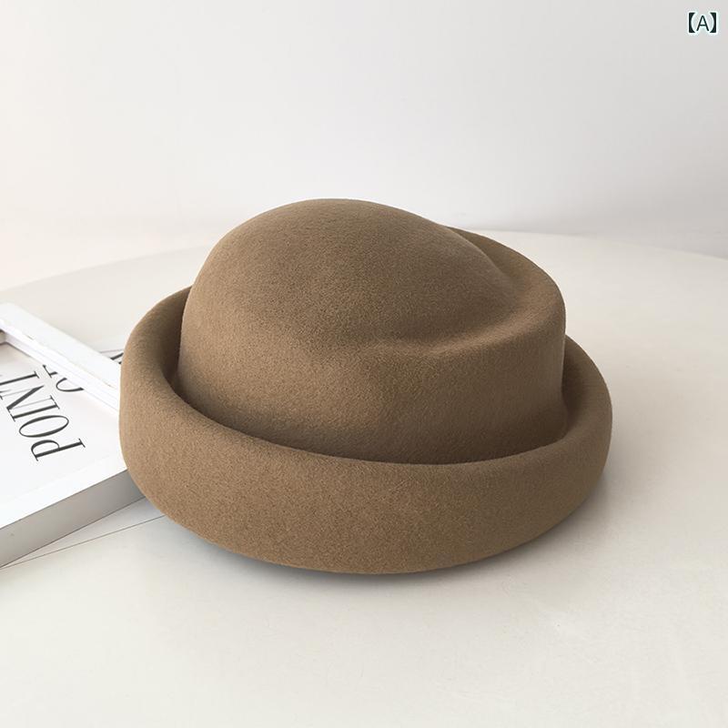 秋冬 コーデ レディース ファッション オシャレ アイテム カワイイ シンプル 大人カワイイ シンプル レトロ ウール 帽子 エレガント ベレー帽 フレンチ CA ハット