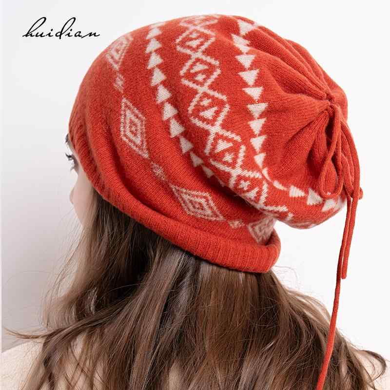 秋冬 コーデ レディース ファッション オシャレ アイテム カワイイ シンプル 大人カワイイ ウール ニット帽子 暖かい 耳保護 ネック スカーフ デュアル トップス