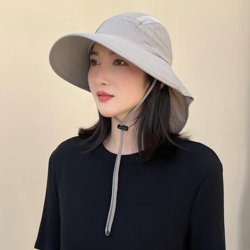 秋冬 コーデ レディース ファッション オシャレ アイテム カワイイ シンプル 大人カワイイ 首 保護 サンハット アウトドア 速乾 通気性 登山 帽子 サイクリング ツバ付き 付 カバー 日焼け防止 フィッシャーマン ハット