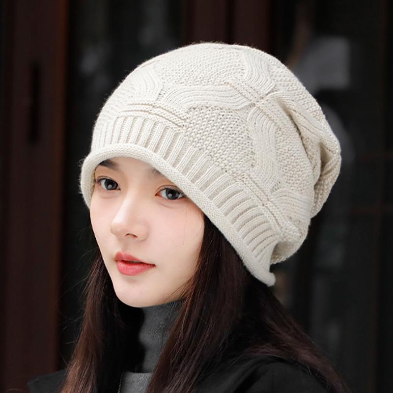 秋冬 コーデ レディース ファッション オシャレ アイテム カワイイ シンプル 大人カワイイ 帽子 ウール カール ニット クール 暖かい パイル 帽子