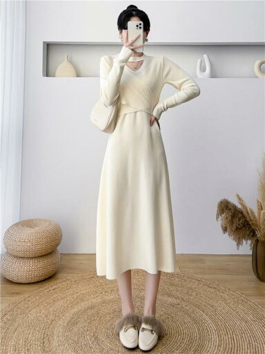 秋冬 コーデ レディース ファッション オシャレ アイテム 服 カワイイ シンプル 大人カワイイ 大きいサイズ フレンチ ニット 長袖 ドレス スリムフィット インナー レイヤリング スカート 秋冬 コーデ レディース ファッション オシャレ アイテム 服 カワイイ シンプル 大人カワイイ 大きいサイズ フレンチ ニット 長袖 ドレス スリムフィット インナー レイヤリング スカート