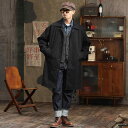 秋冬 コーデ メンズ 服 シンプル ファッション オシャレ 大人 かっこいい 大きいサイズ ストリート 紳士服 アメカジ レトロ ワークウェア ウインドブレーカー ミドル丈 ゆったり 単品 ブレスト コート