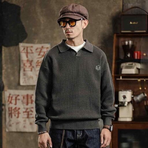 秋冬 コーデ メンズ 服 シンプル ファッション オシャレ 大人 かっこいい 大きいサイズ ストリート 紳士服 アメリカン レトロ セーター ポロシャツ プルオーバー ピット カジュアル ジャケット スタイル 秋冬 コーデ メンズ 服 シンプル ファッション オシャレ 大人 かっこいい 大きいサイズ ストリート 紳士服 アメリカン レトロ セーター ポロシャツ プルオーバー ピット カジュアル ジャケット スタイル
