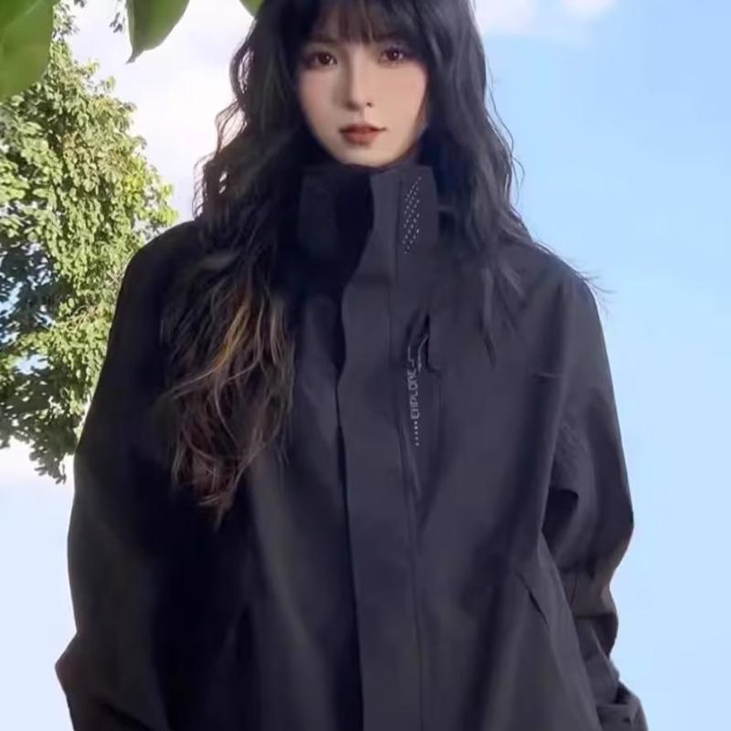 秋冬 コーデ メンズ 服 シンプル ファッション オシャレ 大人 かっこいい 大きいサイズ ストリート 紳士服 ジャケット アウトドア 旅行 防水 カップル兼 登山