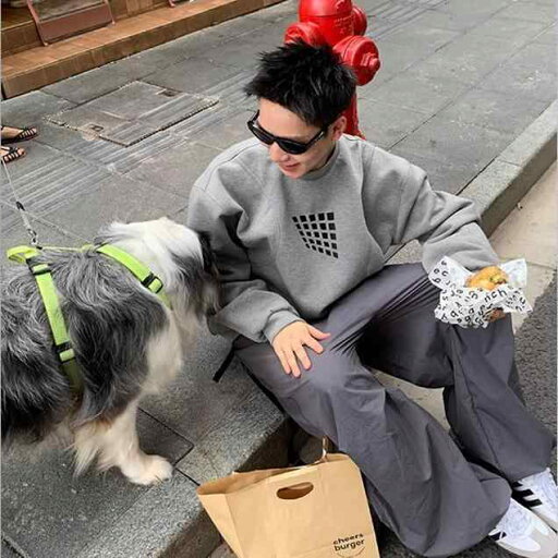 秋冬 コーデ メンズ 服 シンプル ファッション オシャレ 大人 かっこいい 大きいサイズ ストリート 紳士服 ハイエンド グレー 形 プリント カジュアル スウェットシャツ パーカー ラウンドネックプルオーバー ゆったり 長袖 トップス 秋冬 コーデ メンズ 服 シンプル ファッション オシャレ 大人 かっこいい 大きいサイズ ストリート 紳士服 ハイエンド グレー 形 プリント カジュアル スウェットシャツ パーカー ラウンドネックプルオーバー ゆったり 長袖 トップス