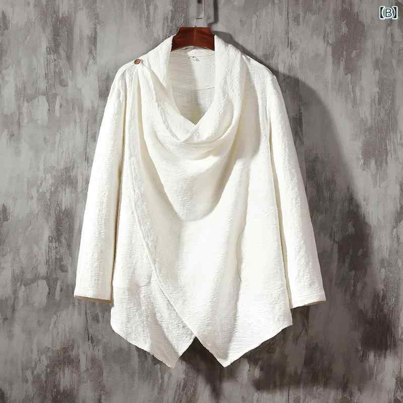 秋冬 コーデ メンズ 服 シンプル ファッション オシャレ 大人 かっこいい 大きいサイズ ストリート 紳士服 レトロ 綿麻 唐 スーツ ジャケット ウェア 茶