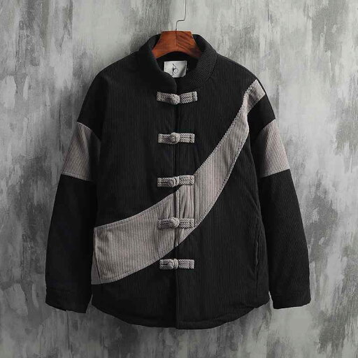 秋冬 コーデ メンズ 服 シンプル ファッション オシャレ 大人 かっこいい 大きいサイズ ストリート 紳士服 レトロ コーデュロイ 唐 スーツ 綿 コート カラーマッチング 秋冬 コーデ メンズ 服 シンプル ファッション オシャレ 大人 かっこいい 大きいサイズ ストリート 紳士服 レトロ コーデュロイ 唐 スーツ 綿 コート カラーマッチング