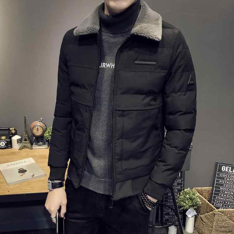 秋冬 コーデ メンズ 服 シンプル ファッション オシャレ 大人 かっこいい 大きいサイズ ストリート 紳士服 綿 ジャケット 韓国スタイル ラムウール