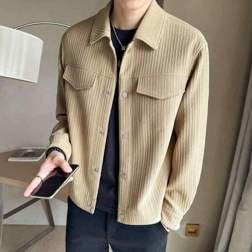 秋冬 コーデ メンズ 服 シンプル ファッション オシャレ 大人 かっこいい 大きいサイズ ストリート 紳士服 ジャケット 韓国スタイル ソリッドカラー 抗シワ ワーク トップス 秋冬 コーデ メンズ 服 シンプル ファッション オシャレ 大人 かっこいい 大きいサイズ ストリート 紳士服 ジャケット 韓国スタイル ソリッドカラー 抗シワ ワーク トップス