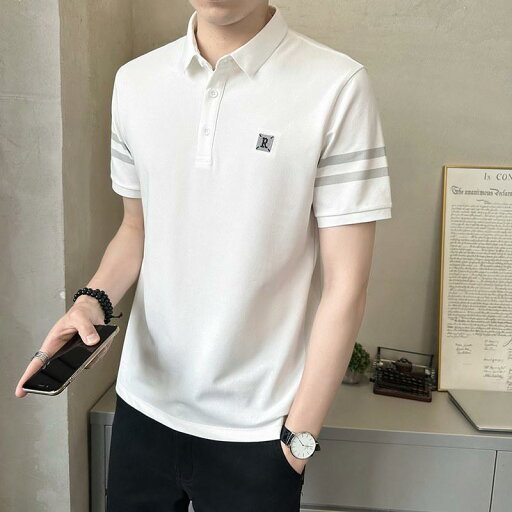 秋冬 コーデ メンズ 服 シンプル ファッション オシャレ 大人 かっこいい 大きいサイズ ストリート 紳士服 半袖 T シャツ 薄手 バー トップス スリムフィット 韓国スタイル ポロシャツ 秋冬 コーデ メンズ 服 シンプル ファッション オシャレ 大人 かっこいい 大きいサイズ ストリート 紳士服 半袖 T シャツ 薄手 バー トップス スリムフィット 韓国スタイル ポロシャツ