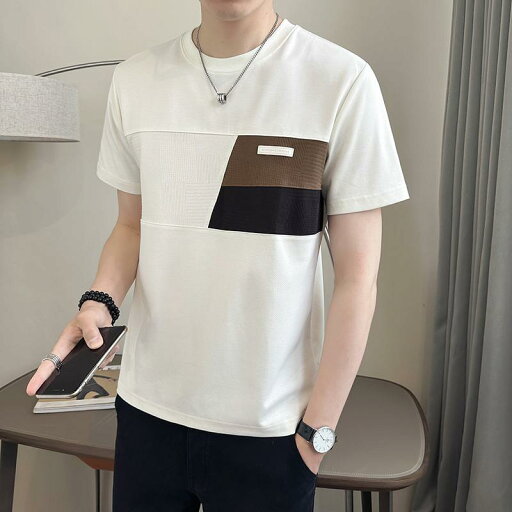 秋冬 コーデ メンズ 服 シンプル ファッション オシャレ 大人 かっこいい 大きいサイズ ストリート 紳士服 半袖 T シャツ スリム ラウンドネック 綿 トップス 秋冬 コーデ メンズ 服 シンプル ファッション オシャレ 大人 かっこいい 大きいサイズ ストリート 紳士服 半袖 T シャツ スリム ラウンドネック 綿 トップス