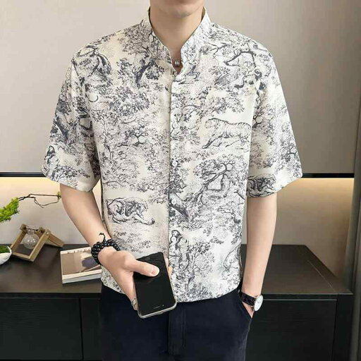 秋冬 コーデ メンズ 服 シンプル ファッション オシャレ 大人 かっこいい 大きいサイズ ストリート 紳士服 薄手 花柄 シャツ カジュアル 半袖 韓国スタイル カーディガン トップス 秋冬 コーデ メンズ 服 シンプル ファッション オシャレ 大人 かっこいい 大きいサイズ ストリート 紳士服 薄手 花柄 シャツ カジュアル 半袖 韓国スタイル カーディガン トップス