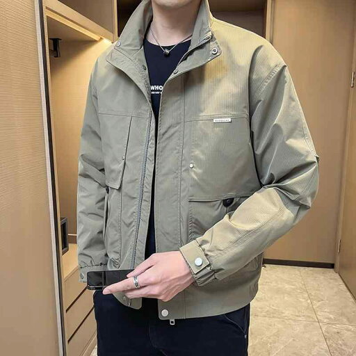 秋冬 コーデ メンズ 服 シンプル ファッション オシャレ 大人 かっこいい 大きいサイズ ストリート 紳士服 スタンドカラー ジャケット ポケット 韓国スタイル 秋冬 コーデ メンズ 服 シンプル ファッション オシャレ 大人 かっこいい 大きいサイズ ストリート 紳士服 スタンドカラー ジャケット ポケット 韓国スタイル