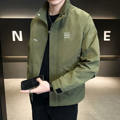 秋冬 コーデ メンズ 服 シンプル ファッション オシャレ 大人 かっこいい 大きいサイズ ストリート 紳士服 ジャケット スタンドカラー カジュアル 韓国スタイル トップス 秋冬 コーデ メンズ 服 シンプル ファッション オシャレ 大人 かっこいい 大きいサイズ ストリート 紳士服 ジャケット スタンドカラー カジュアル 韓国スタイル トップス