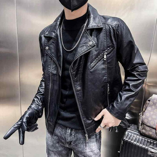 秋冬 コーデ メンズ 服 シンプル ファッション オシャレ 大人 かっこいい 大きいサイズ ストリート 紳士服 エコ レザー ジャケット 斜 ジッパー トップス スリムフィット ライダース 秋冬 コーデ メンズ 服 シンプル ファッション オシャレ 大人 かっこいい 大きいサイズ ストリート 紳士服 エコ レザー ジャケット 斜 ジッパー トップス スリムフィット ライダース