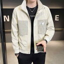 秋冬 コーデ メンズ 服 シンプル ファッション オシャレ 大人 かっこいい 大きいサイズ ストリート 紳士服 コート カジュアル トップス ハイエンド ワークウェア スタンドカラー 快適 ジャケット
