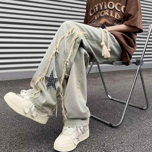 秋冬 コーデ メンズ 服 シンプル ファッション オシャレ 大人 かっこいい 大きいサイズ ストリート 紳士服 ダメージ加工 ジーンズ アメリカン ストリート ゆったり ワイド レッグ カジュアル ロング パンツ 秋冬 コーデ メンズ 服 シンプル ファッション オシャレ 大人 かっこいい 大きいサイズ ストリート 紳士服 ダメージ加工 ジーンズ アメリカン ストリート ゆったり ワイド レッグ カジュアル ロング パンツ
