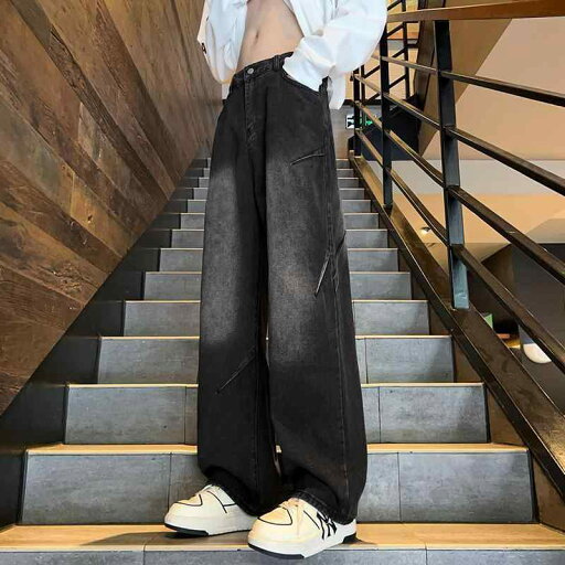 秋冬 コーデ メンズ 服 シンプル ファッション オシャレ 大人 かっこいい 大きいサイズ ストリート 紳士服 ブラック ウォッシュ ジーンズ アメリカン レトロ プリーツ パンツ カジュアル ストレート 秋冬 コーデ メンズ 服 シンプル ファッション オシャレ 大人 かっこいい 大きいサイズ ストリート 紳士服 ブラック ウォッシュ ジーンズ アメリカン レトロ プリーツ パンツ カジュアル ストレート