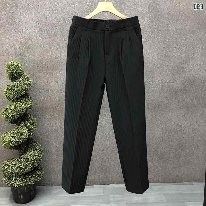 秋冬 コーデ メンズ 服 シンプル ファッション オシャレ 大人 かっこいい 大きいサイズ ストリート 紳士服 ストレート カジュアル パンツ 薄手