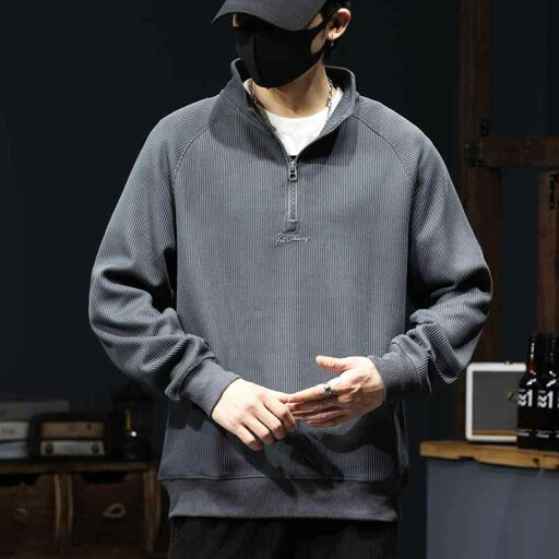秋冬 コーデ メンズ 服 シンプル ファッション オシャレ 大人 かっこいい 大きいサイズ ストリート 紳士服 ハイエンド ストライプ ニット ハーフ ジップ スウェットシャツ パーカー ラウンドネック 長袖 ポロシャツ 秋冬 コーデ メンズ 服 シンプル ファッション オシャレ 大人 かっこいい 大きいサイズ ストリート 紳士服 ハイエンド ストライプ ニット ハーフ ジップ スウェットシャツ パーカー ラウンドネック 長袖 ポロシャツ