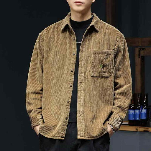 秋冬 コーデ メンズ 服 シンプル ファッション オシャレ 大人 かっこいい 大きいサイズ ストリート 紳士服 コーデュロイ シャツ 快適 カジュアル アメカジ ジャケット 秋冬 コーデ メンズ 服 シンプル ファッション オシャレ 大人 かっこいい 大きいサイズ ストリート 紳士服 コーデュロイ シャツ 快適 カジュアル アメカジ ジャケット
