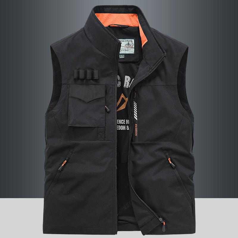 Other Apparel - 秋 冬 コーデ メンズ 服 シンプル ファッション オシャレ 大人 かっこいい 大きいサイズ ストリート 紳士服 アウトドア ベスト 速乾 タクティカルベスト カジュアル マルチ ポケット 釣り ノースリーブジャケット