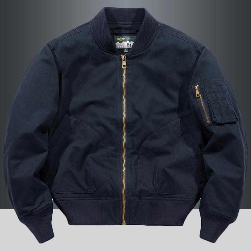 秋冬 コーデ メンズ 服 シンプル ファッション オシャレ 大人 かっこいい 大きいサイズ ストリート 紳士服 フライト ジャケット トップス ワークジャケット(4.0)