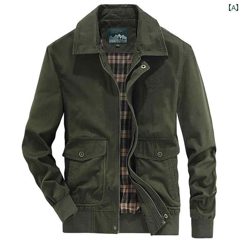 秋冬 コーデ メンズ 服 シンプル ファッション オシャレ 大人 かっこいい 大きいサイズ ストリート 紳士服 カジュアル ジャケット ビジネス コットン ジャケット トップス