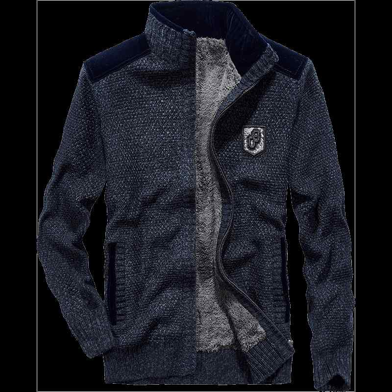 秋冬 コーデ メンズ 服 シンプル ファッション オシャレ 大人 かっこいい 大きいサイズ ストリート 紳士服 ベルベット セーター 厚手 韓国スタイル 暖かい ジャケット カーディガン