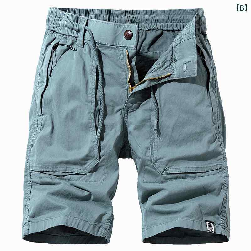 秋冬 コーデ メンズ 服 シンプル ファッション オシャレ 大人 かっこいい 大きいサイズ ストリート 紳士服 カジュアル パンツ ワークウェア ドローストリング ストレッチ ウエスト 韓国スタイル