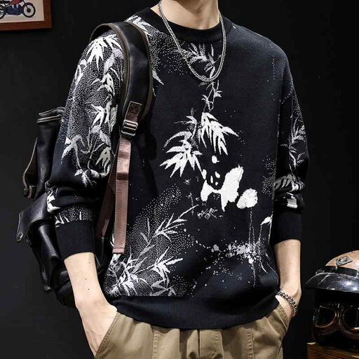 秋冬 コーデ メンズ 服 シンプル ファッション オシャレ 大人 かっこいい 大きいサイズ ストリート 紳士服 セーター 厚手 防寒着 ラウンドネック 厚地 秋冬 コーデ メンズ 服 シンプル ファッション オシャレ 大人 かっこいい 大きいサイズ ストリート 紳士服 セーター 厚手 防寒着 ラウンドネック 厚地