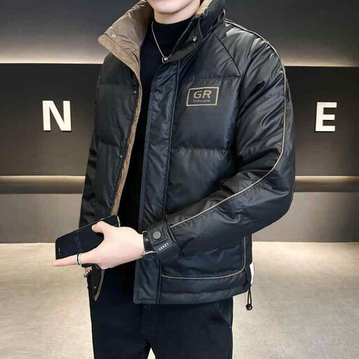 秋冬 コーデ メンズ 服 シンプル ファッション オシャレ 大人 かっこいい 大きいサイズ ストリート 紳士服 ダウン ジャケット ハイエンド カラー ブロック スタンドカラー 秋冬 コーデ メンズ 服 シンプル ファッション オシャレ 大人 かっこいい 大きいサイズ ストリート 紳士服 ダウン ジャケット ハイエンド カラー ブロック スタンドカラー