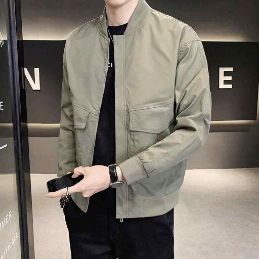 秋冬 コーデ メンズ 服 シンプル ファッション オシャレ 大人 かっこいい 大きいサイズ ストリート 紳士服 ワークジャケット シンプル ベースボール カラー トップス カジュアル ジャケット 秋冬 コーデ メンズ 服 シンプル ファッション オシャレ 大人 かっこいい 大きいサイズ ストリート 紳士服 ワークジャケット シンプル ベースボール カラー トップス カジュアル ジャケット
