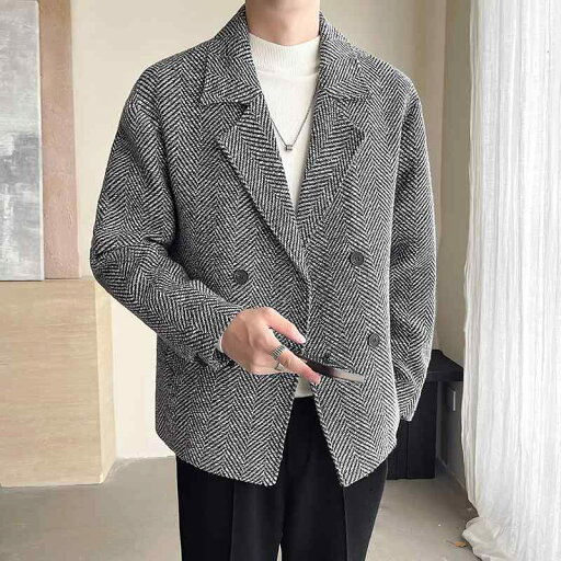 秋冬 コーデ メンズ 服 シンプル ファッション オシャレ 大人 かっこいい 大きいサイズ ストリート 紳士服 スーツ ジャケット カジュアル ウール トップス 秋冬 コーデ メンズ 服 シンプル ファッション オシャレ 大人 かっこいい 大きいサイズ ストリート 紳士服 スーツ ジャケット カジュアル ウール トップス