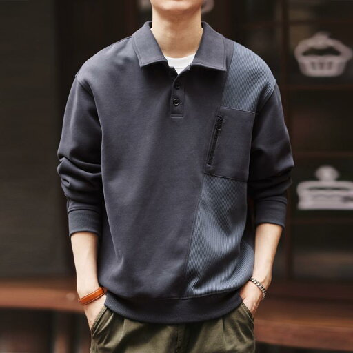 秋冬 コーデ メンズ 服 シンプル ファッション オシャレ 大人 かっこいい 大きいサイズ ストリート 紳士服 ハイエンド レトロ ソフト ニット ポロシャツ カジュアル スウェットシャツ パーカー 秋冬 コーデ メンズ 服 シンプル ファッション オシャレ 大人 かっこいい 大きいサイズ ストリート 紳士服 ハイエンド レトロ ソフト ニット ポロシャツ カジュアル スウェットシャツ パーカー