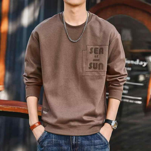 秋冬 コーデ メンズ 服 シンプル ファッション オシャレ 大人 かっこいい 大きいサイズ ストリート 紳士服 ハイエンド ラウンドネック スウェットシャツ パーカー ベルベット ボトム 長袖 T シャツ トップス カジュアル ジャケット 秋冬 コーデ メンズ 服 シンプル ファッション オシャレ 大人 かっこいい 大きいサイズ ストリート 紳士服 ハイエンド ラウンドネック スウェットシャツ パーカー ベルベット ボトム 長袖 T シャツ トップス カジュアル ジャケット
